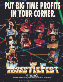 WWF WrestleFest (US Tecmo) MAME2003Plus Game Cover